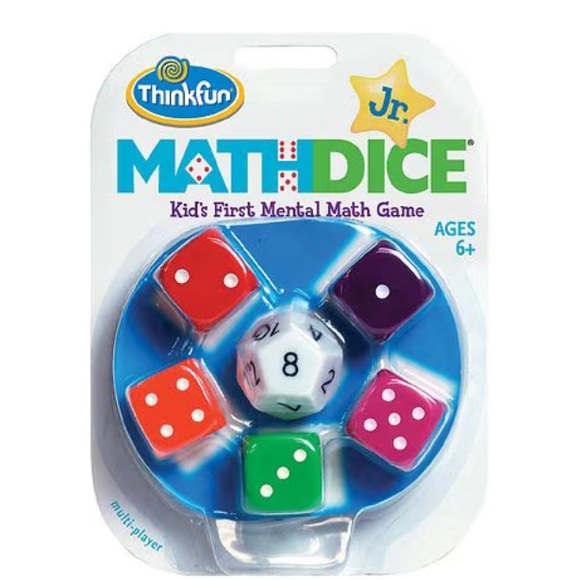 NWOT Math Dice Set Educational Game (ages 6+) - Picture 1 of 1